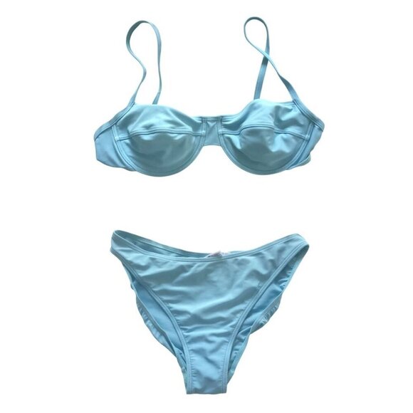 Blue bikini sets, Warehouse UK, Size US 10 - Picture 1 of 10